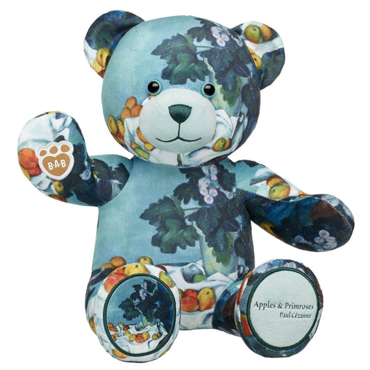 Cézanne Still Life Painting Teddy Bear & Bow | Build-A-Bear® - US 1594