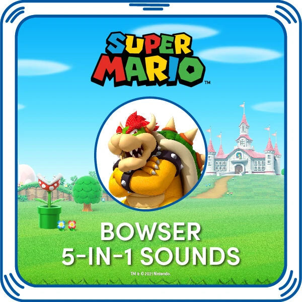 Super Mario Bowser Plush w/ 5-in-1 Sound | Build-A-Bear - US 2002