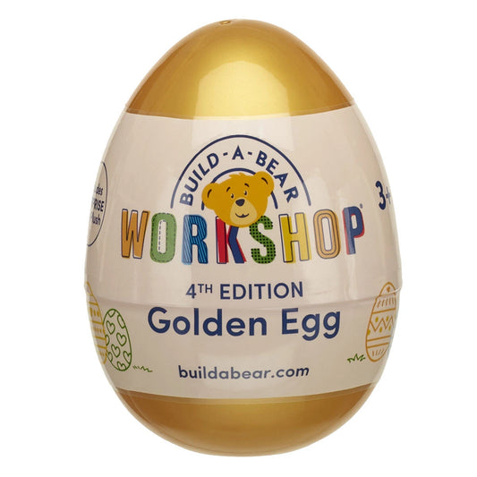 4th Edition Golden Egg - Includes 1 Surprise Mini Plush | Build-A-Bear® - US 2746