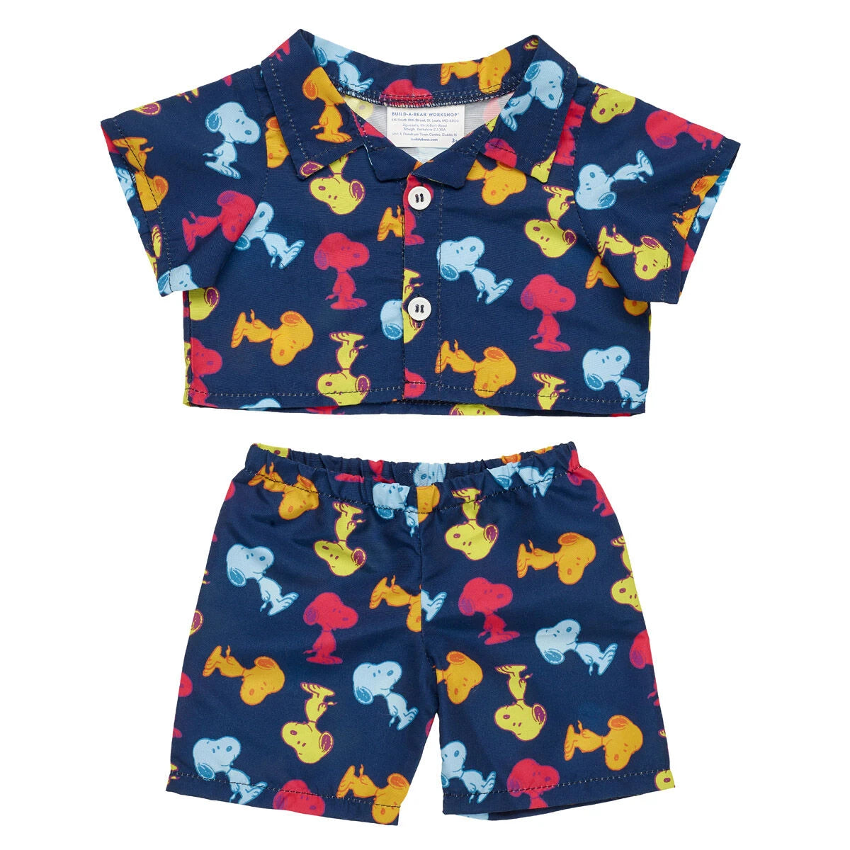 Timeless Teddy Bear & Peanuts® Snoopy Pajamas | Build-A-Bear® - US 6002