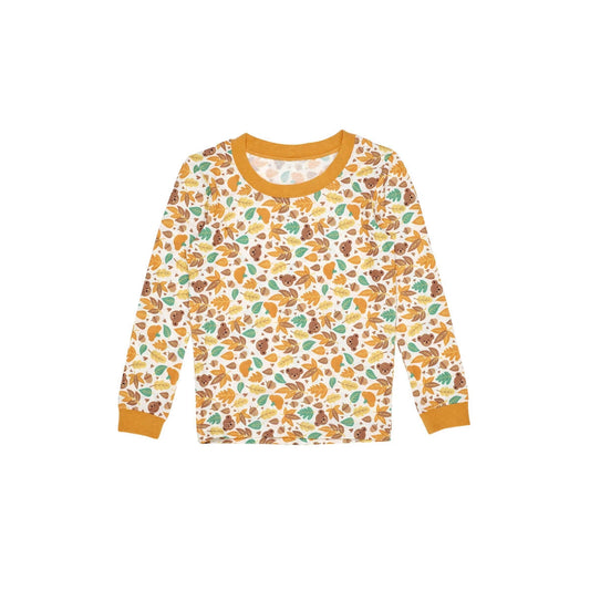 Build-A-Bear Pajama Shop™ Fall Print Top - Toddler & Youth - US 2640