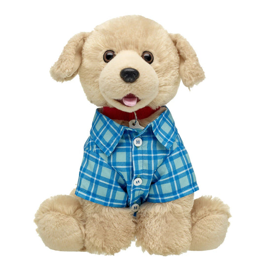 Blue Check T-Shirt for Stuffed Animals - US 8527
