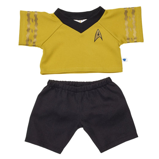 Star Trek: The Original Series Gold Uniform and Phaser Bundle | Build-A-Bear® - US 8441