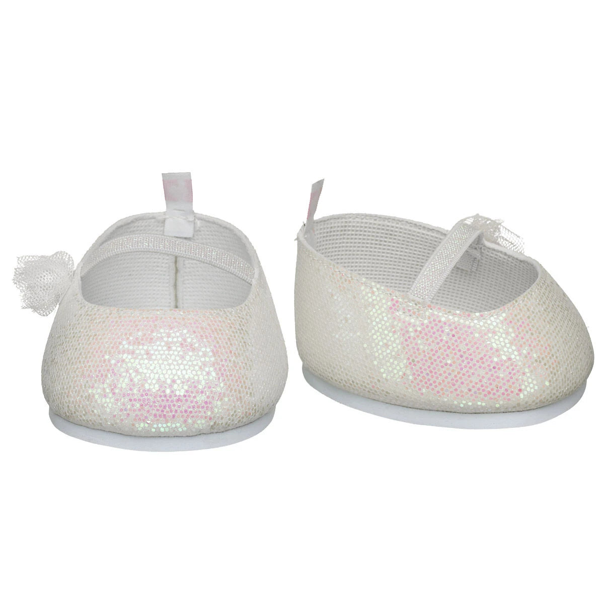 White Sparkle Flats for Stuffed Animals | Build-A-Bear® - US 4070