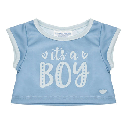 Smiley Monkey Stuffed Animal "It's a Boy" Set | Build-A-Bear® - US 0116