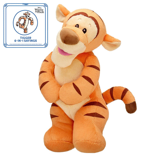 Disney Winnie the Pooh Tigger Plush with Sound | Build-A-Bear® - US 5215