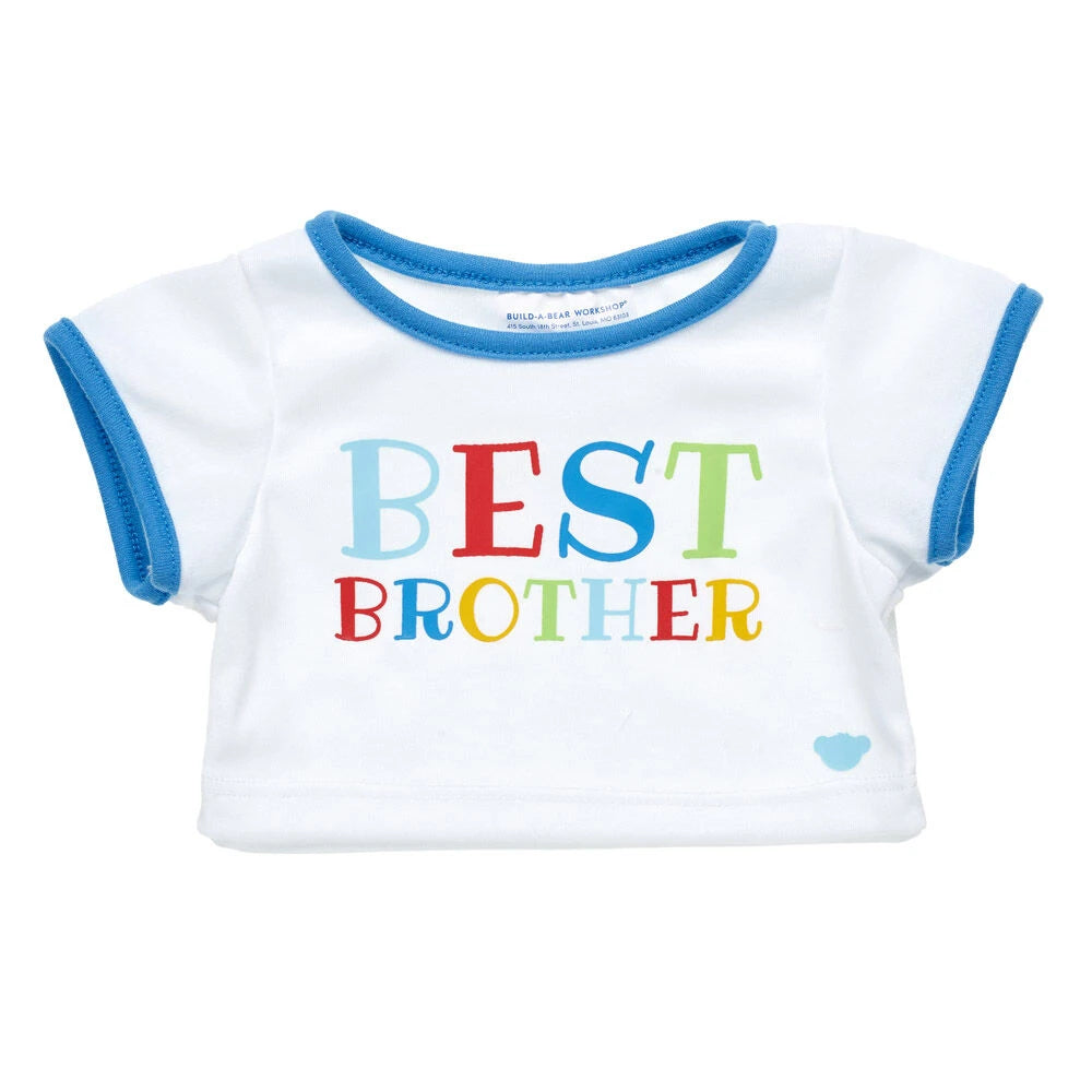 Spring Green Frog Stuffed Animal "Best Brother" Gift Set | Build-A-Bear® - US 7824