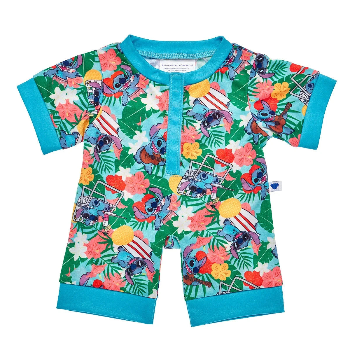 Happy Hugs Teddy Bear with Disney Stitch Sleeper Gift Set | Build-A-Bear® - US 7535