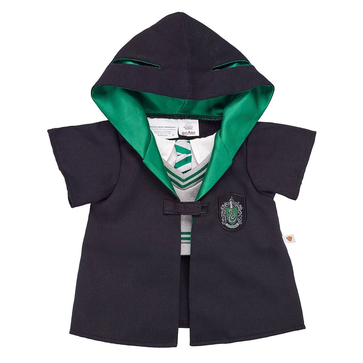 Slytherin House Robe for Stuffed Toys | Harry Potter at Build-A-Bear® - US 4851
