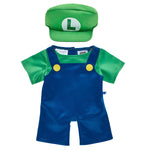 Super Mario Luigi Costume | Build-A-Bear - US 7656