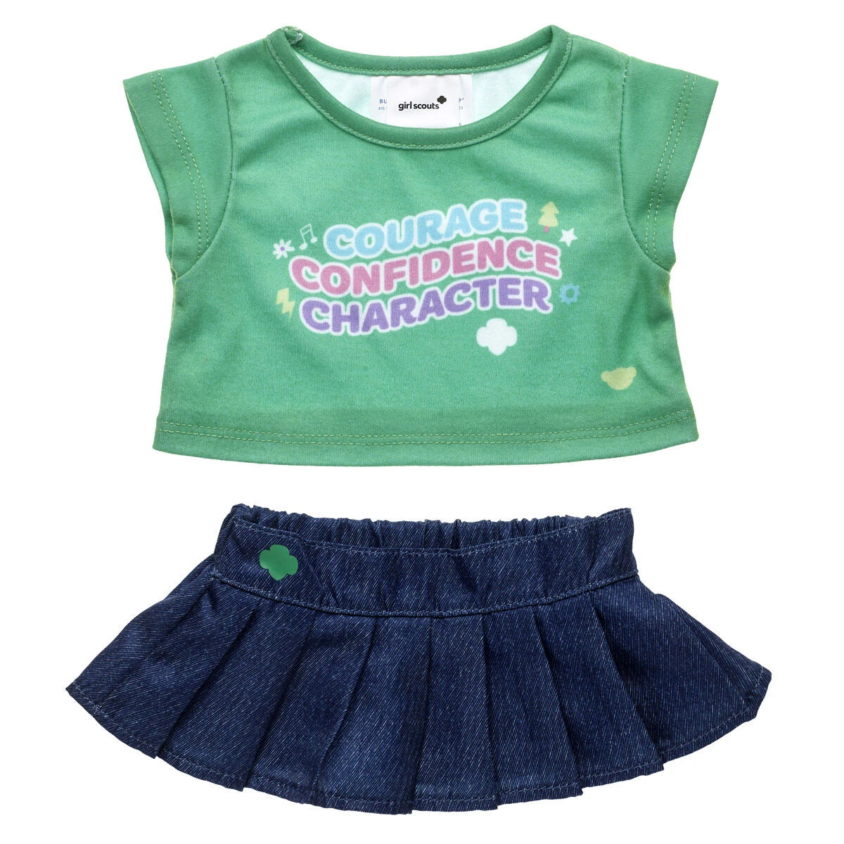 Girl Scout Cookie Teddy Bear Brownie Gift Set | BAB - US 9876
