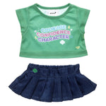 Girl Scout Denim Skirt Set | Build-A-Bear - US 7173