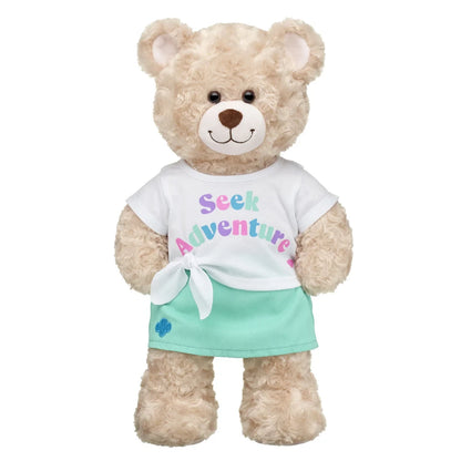 Girl Scout "Seek Adventure" Skirt Set for Stuffed Animals | Build-A-Bear® - US 0011