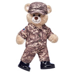 Happy Hugs Teddy Bear Khaki Camo Gift Set | Build-A-Bear® - US 4788