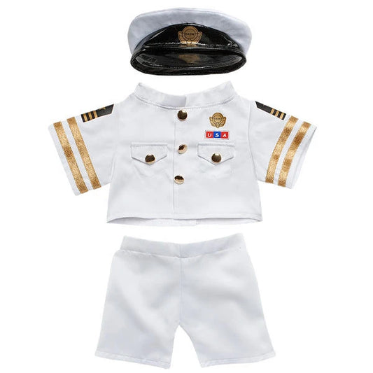 Naval Officer Uniform 3 pc. for Stuffed Animals | Build-A-Bear® - US 3029