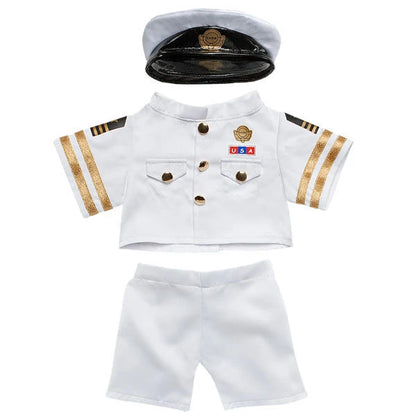 Happy Hugs Teddy Bear Naval Officer Gift Set | Build-A-Bear® - US 9688
