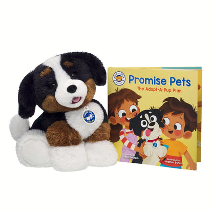 Promise Pets Bernese Mountain Dog Stuffed Animal w/ "Promise Pets: | BAB - US 9172