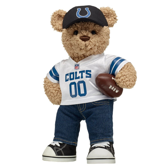 Indianapolis Colts Timeless Teddy Bear Football Gift Set - US 4966