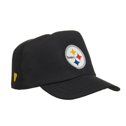 Pittsburgh Steelers Happy Hugs Teddy Bear Hat &amp; Football Set - US 6326