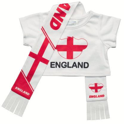 Let's Goal Bear England Gift Set | Build-A-Bear - US 9509