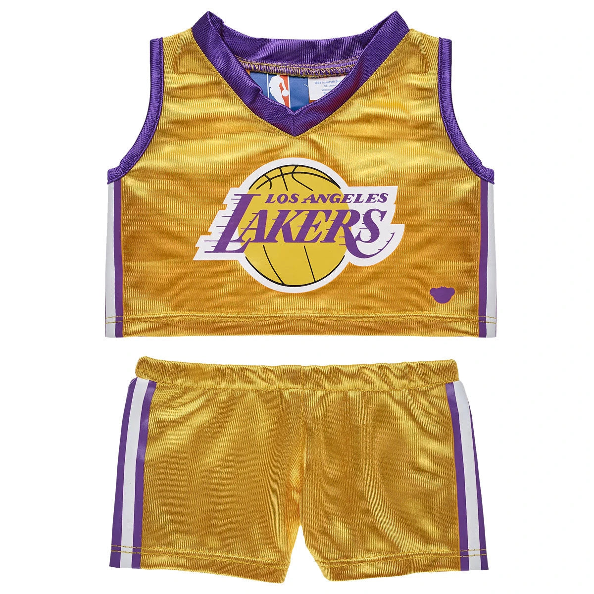 Los Angeles Lakers Uniform 2 pc. for Stuffed Animals | Build-A-Bear® - US 3666
