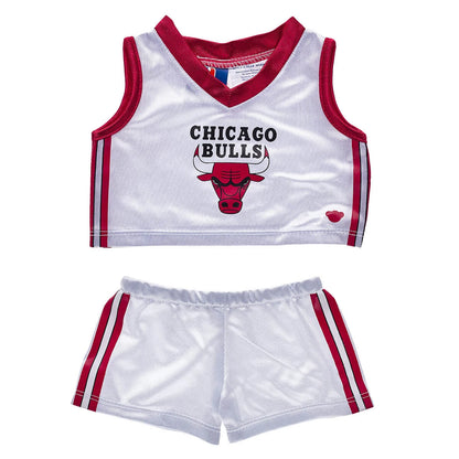 Chicago Bulls Happy Hugs Teddy Bear Basketball Gift Set | Build-A-Bear® - US 0598