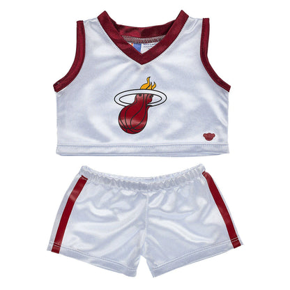 Teddy Bear Miami Heat Basketball Gift Set | Build-A-Bear® - US 0212