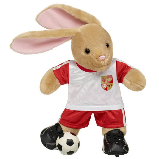 Pawlette™ Plush Red Soccer Set &amp; Soccer Ball | Build-A-Bear® - US 9957
