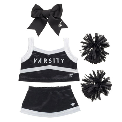 Online-Only Varsity Spirit Black Cheer Uniform | Build-A-Bear® - US 9348