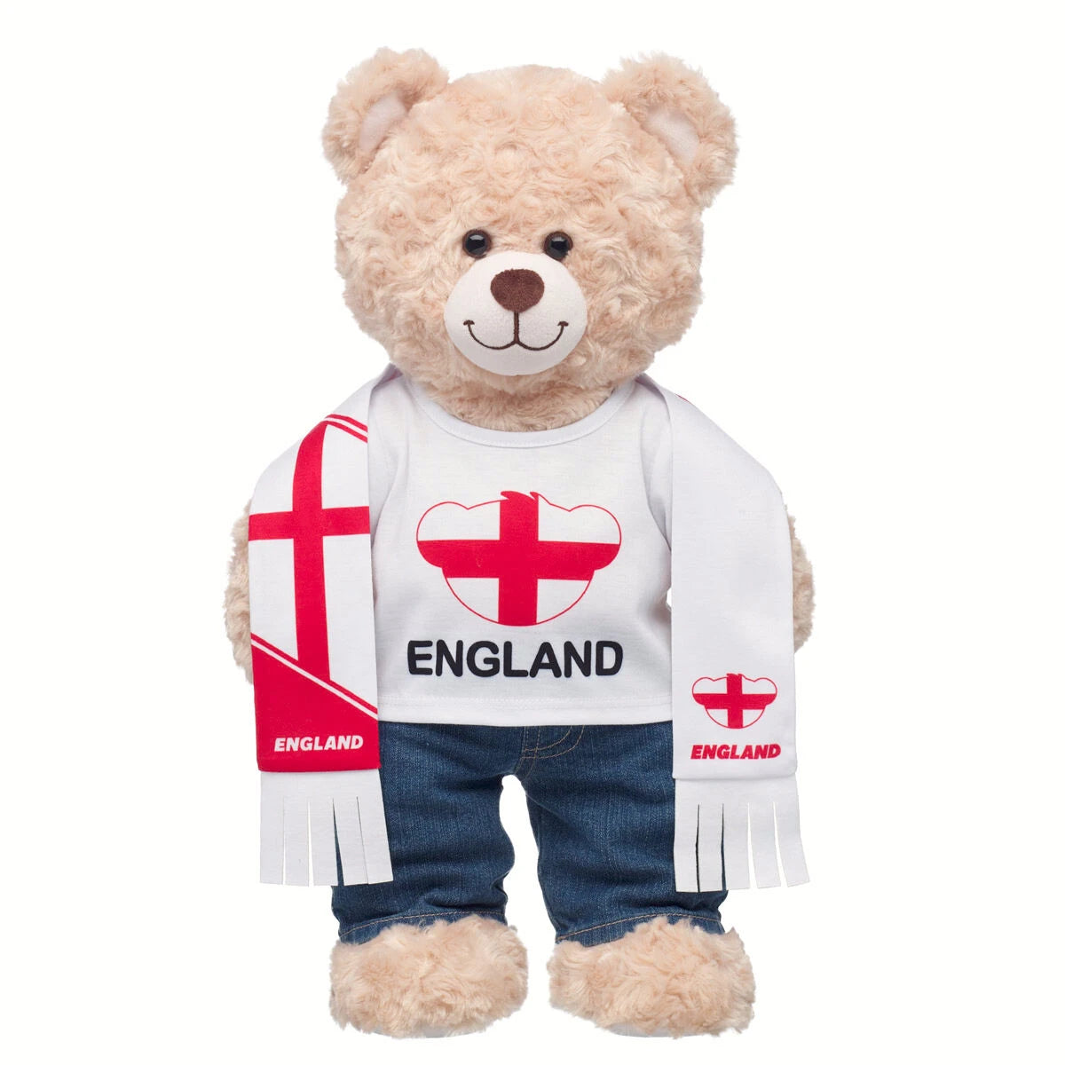 England Scarf &amp; T-Shirt Set | Build-A-Bear - US 7723