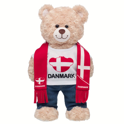 Denmark Scarf &amp; T-Shirt Set | Build-A-Bear - US 6807