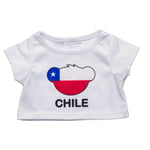 Online Exclusive Chile T-Shirt | Build-A-Bear - US 4305