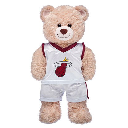Miami Heat Uniform - 2014 NBA Basketball | Build-A-Bear® - US 2129