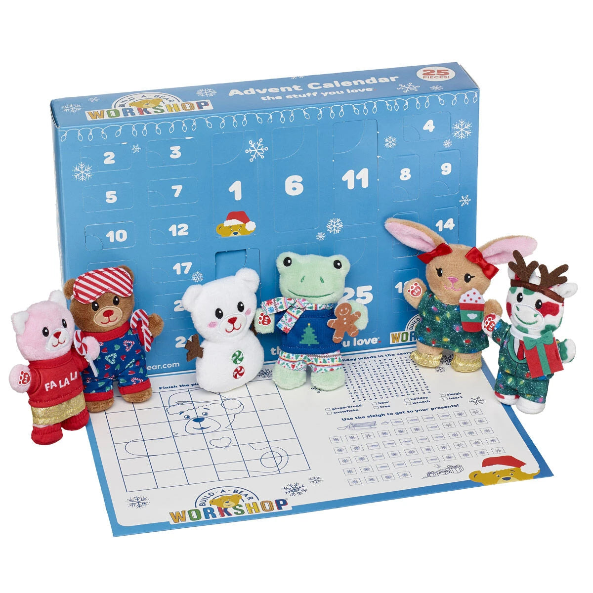 2025 Advent Calendar - 25 Pieces Included | Build-A-Bear® - US 2306