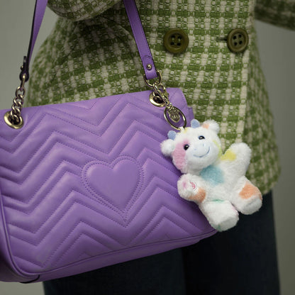 Colorful Splatter Cow Plush Bag Charm | Build-A-Bear - US 7423