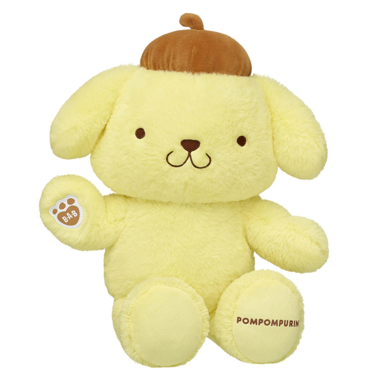 Sanrio® Pompompurin™ Plush with Mini Bean® | Build-A-Bear® - US 2291