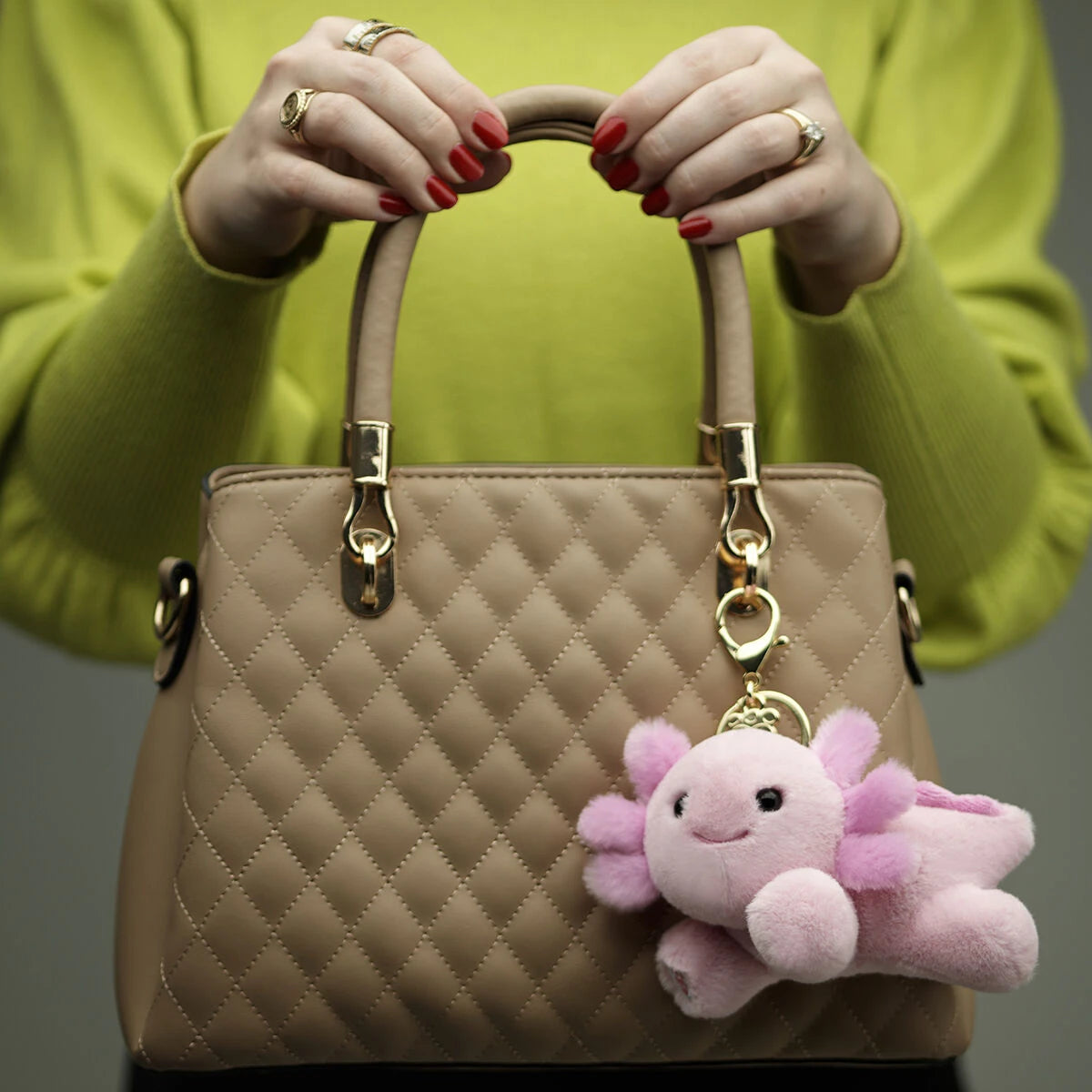 Axolotl Plush Bag Charm | Build-A-Bear - US 3966