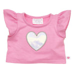 Kabu™ Pink Heart T-Shirt for Plush Toys | Build-A-Bear® - US 7915