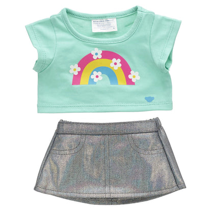Kabu™ Rainbow Tee &amp; Skirt Set for Plush Toys | Build-A-Bear® - US 1217