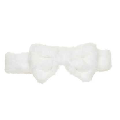 White Plush Bow Headwrap for Plush Toys | Build-A-Bear® - US 3258