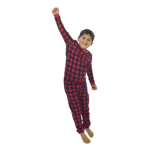 Build-A-Bear Pajama Shop™ Buffalo Check Top - Toddler &amp; Youth - US 8400