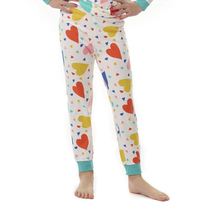 Build-A-Bear Pajama Shop™ Colorful Hearts PJ Pants - Toddler and Youth - US 3220