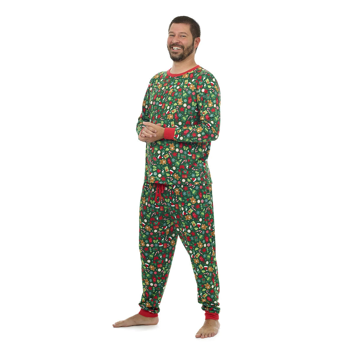 Build-A-Bear Pajama Shop™ Holiday Print Top - Adult - US 8948