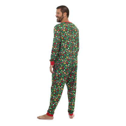 Build-A-Bear Pajama Shop™ Holiday Print Top - Adult - US 7056
