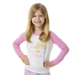 Build-A-Bear Pajama Shop™ Rainbow Dreams &amp; Bear Hugs Please PJ Top - Toddler &amp; Youth - US 6668