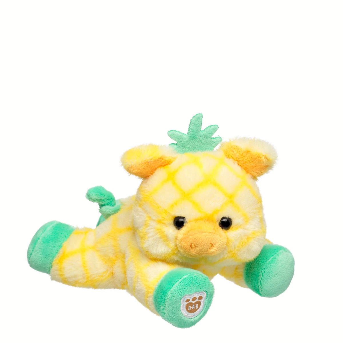 Build-A-Bear Mini Beans Pineapple Pig Stuffed Animal | BAB - US 2207