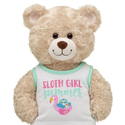 Sloth Girl Summer Tank for Plush Toys | Build-A-Bear® - US 2638