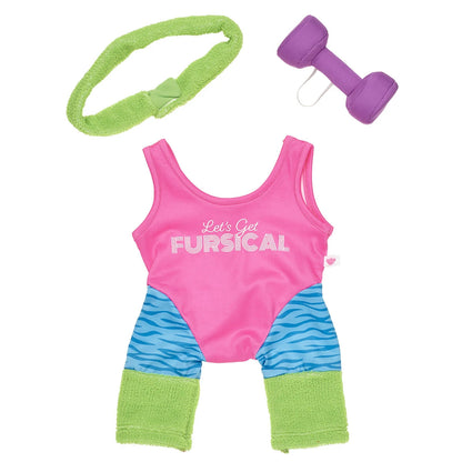 '80s Exercise Outfit for Stuffed Animals | Build-A-Bear® - US 3899