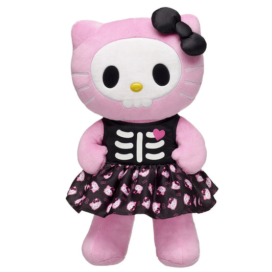 Sanrio® Skeleton Hello Kitty® Halloween Plush Set | Build-A-Bear® - US 2285