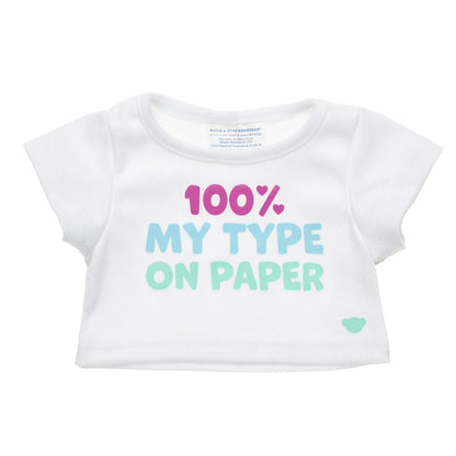 100% My Type T-Shirt for Plush Toys | Build-A-Bear® - US 9304